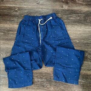 Simply Styled Blue Polka Dot Men's Pants